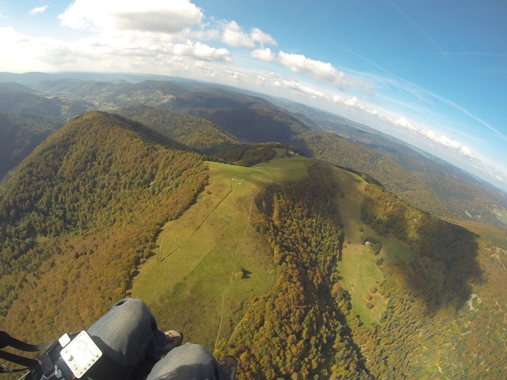 Paragliding am Drumont