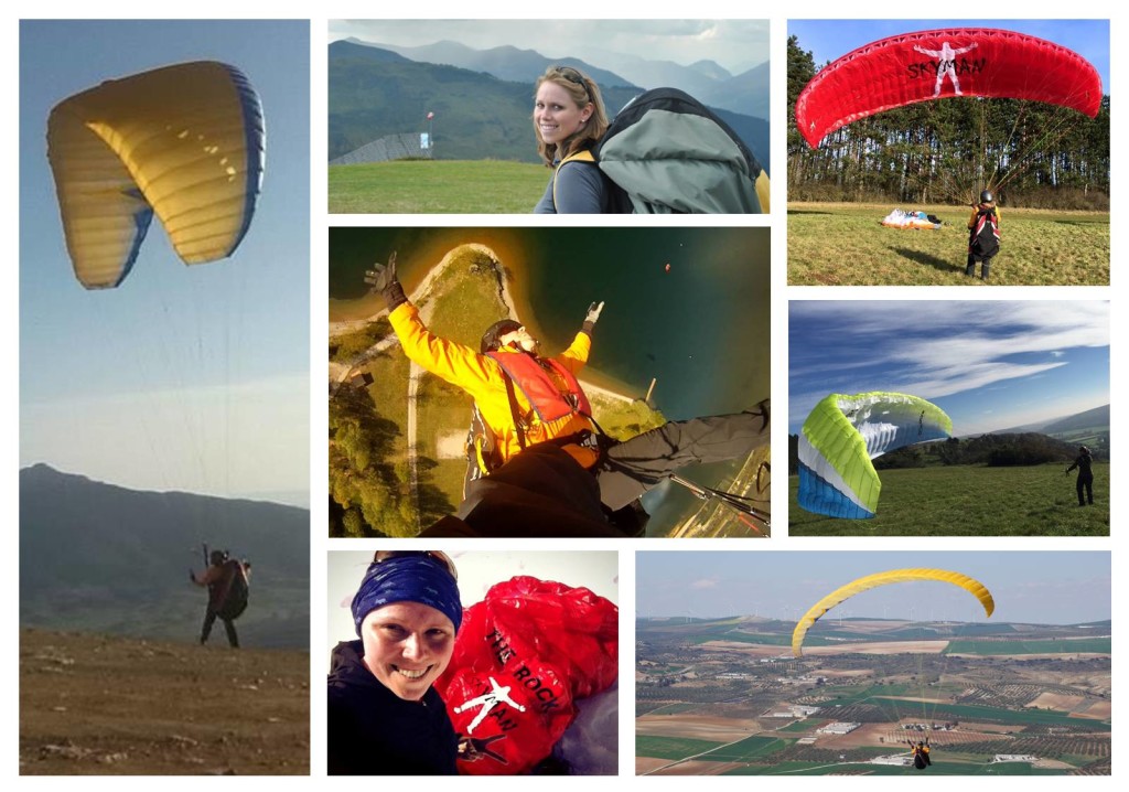 Claudia-Bauhuber-Gleitschirmfliegen