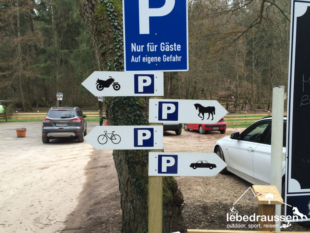 Pferdeparkplatz