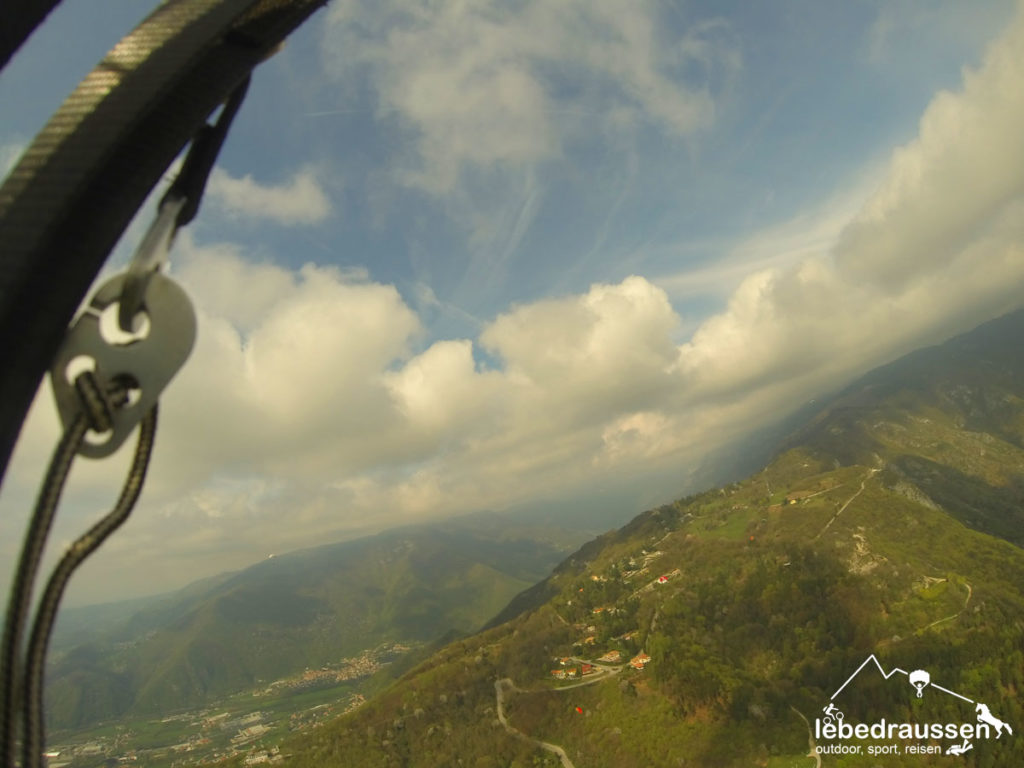 Gleitschirmfliegen in Italien, Bassano