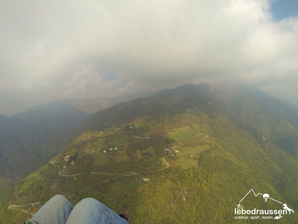 Paragliding in Bassano, Italien