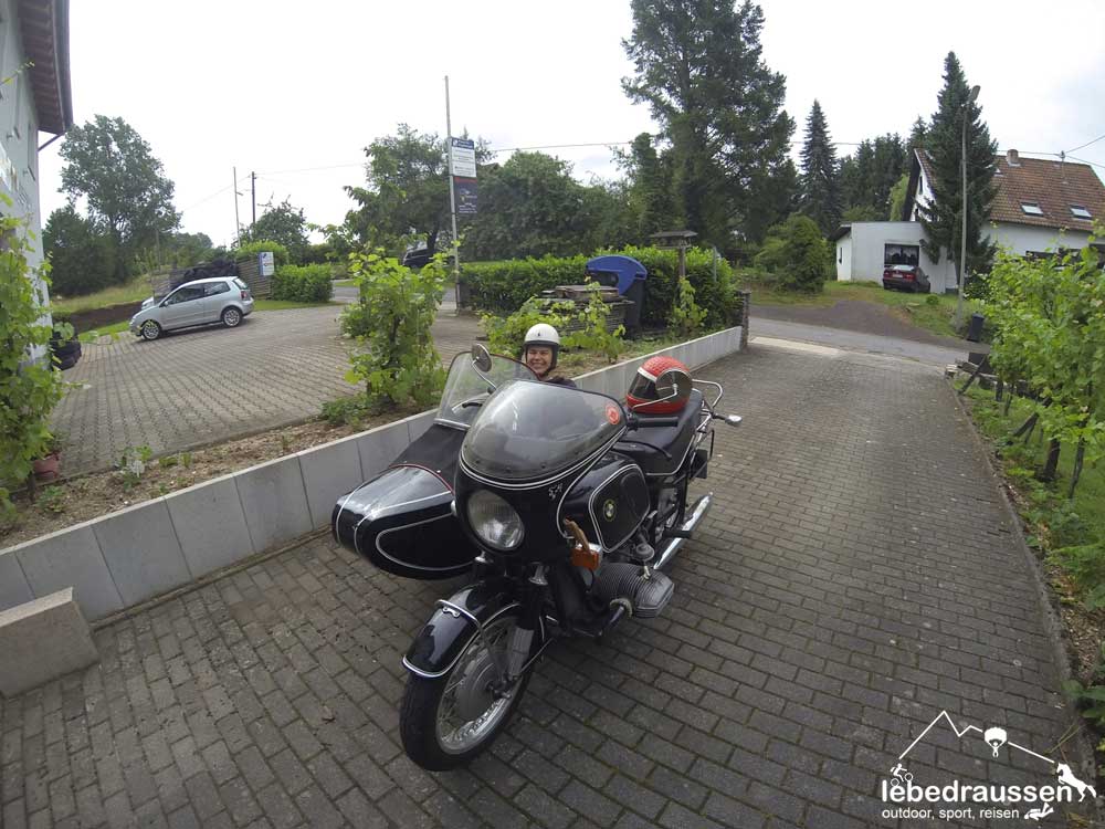 BMW Motorrad mit Seitenwagen