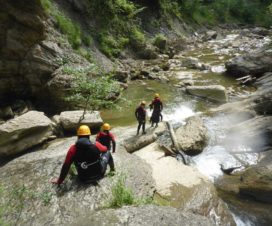 Canyoning im Allgäu in der Starzlachklamm