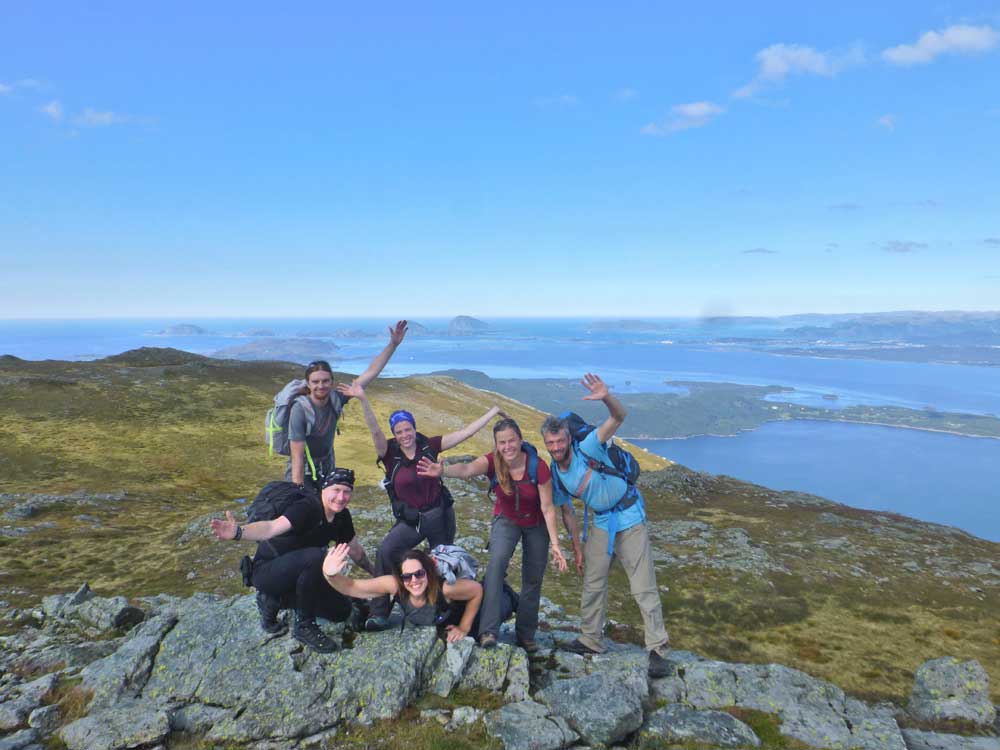 Høgeheia: Geschafft!