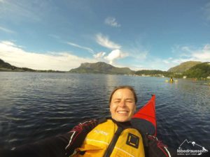 Kajak in Norwegen