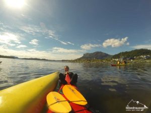 Kajaktour in Norwegen-Sicherheitstraining