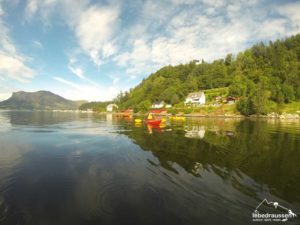 Kajak-Tour in Norwegen