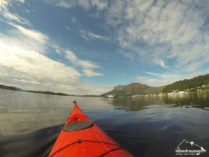 Kajak-Paddel-Tour in Norwegen
