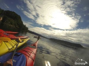 Kajak Paddeln in Norwegen