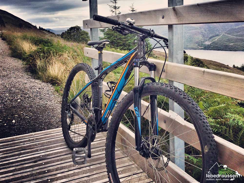 MTB Biken am Loch Ness