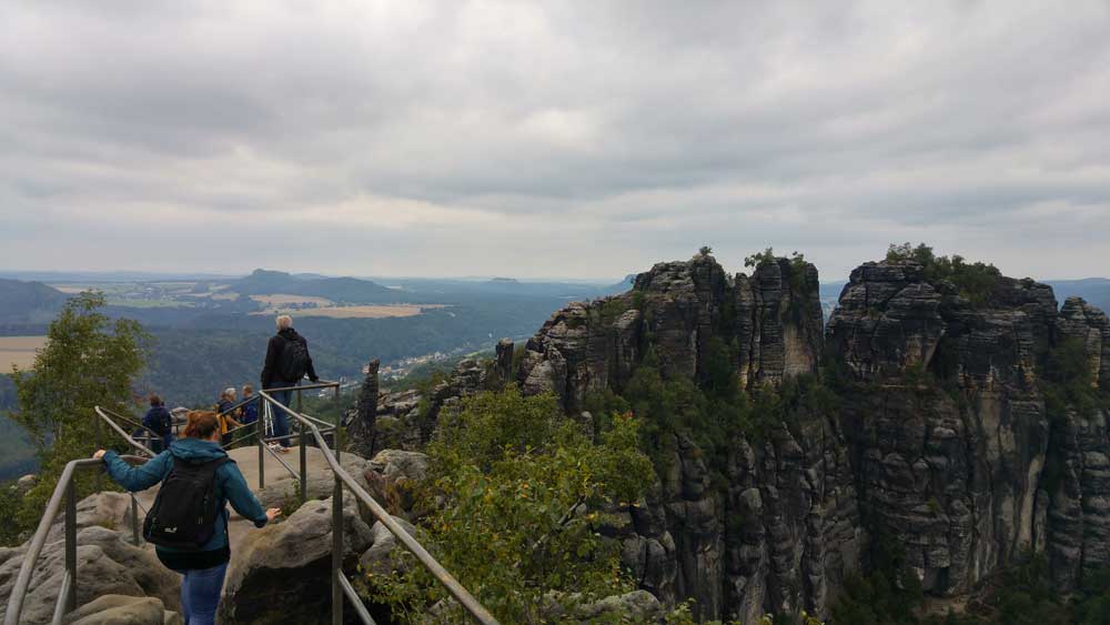 Schrammsteinaussicht Sächsische Schweiz
