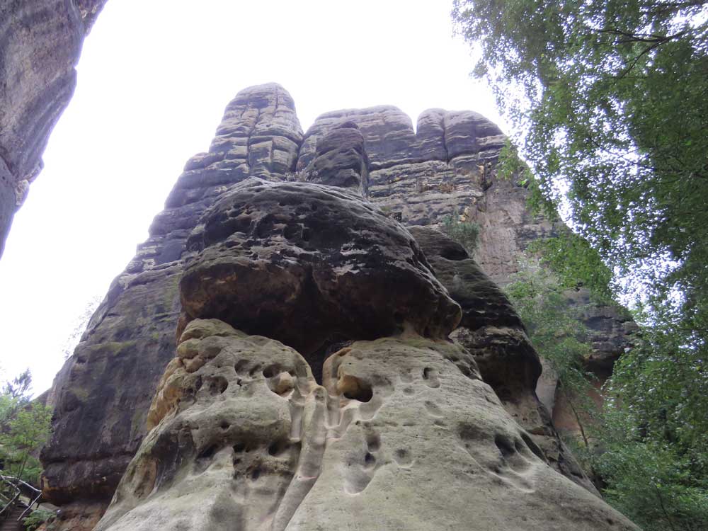 Schrammsteintor Sächsische Schweiz