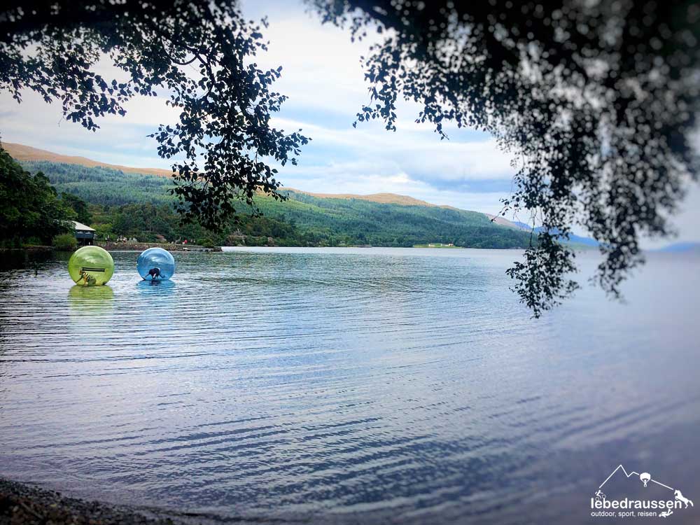 Loch Ness WOW Balls Zorbing