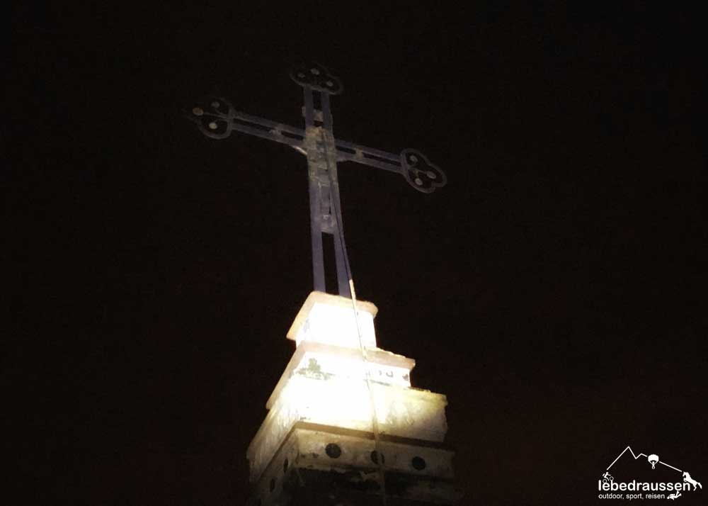 Gipfelkreuz Litermont-Sagenweg