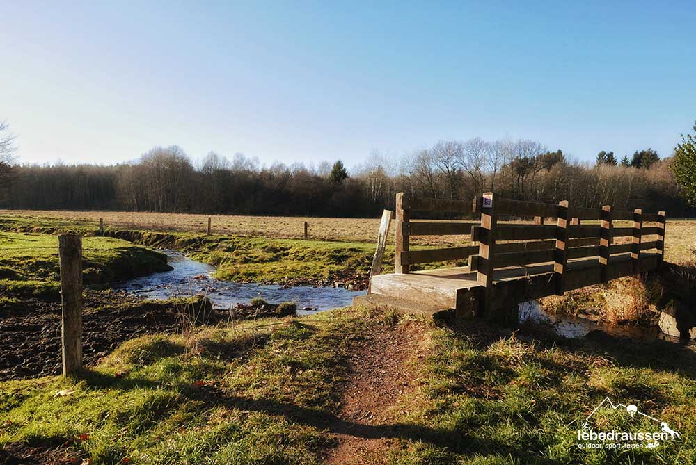Traumschleife Georgi Panoramaweg Holzbrücke