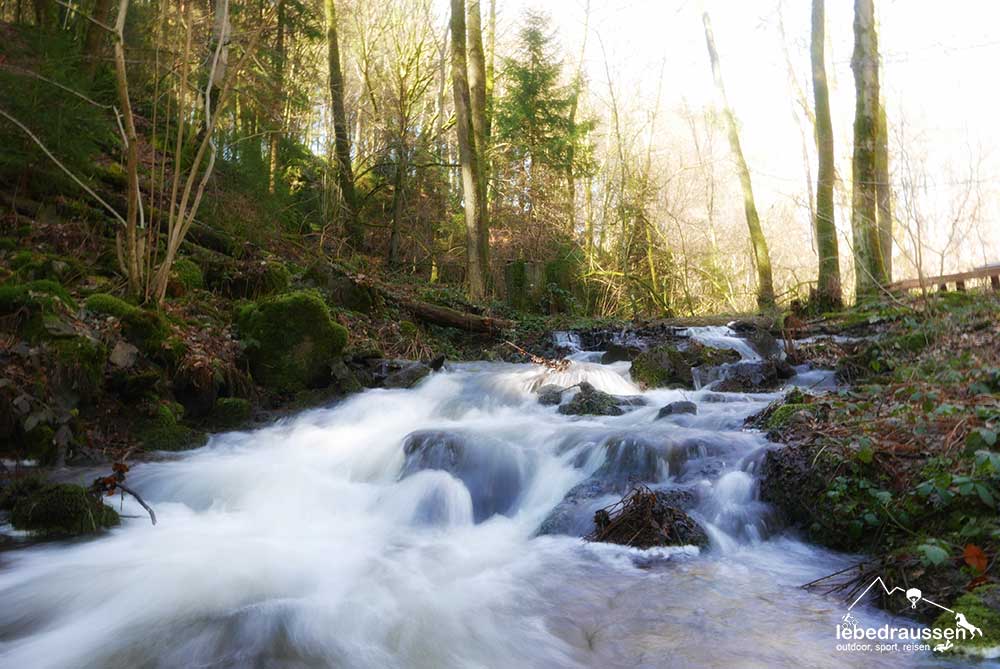 Traumschleife Felsenweg voller Bach