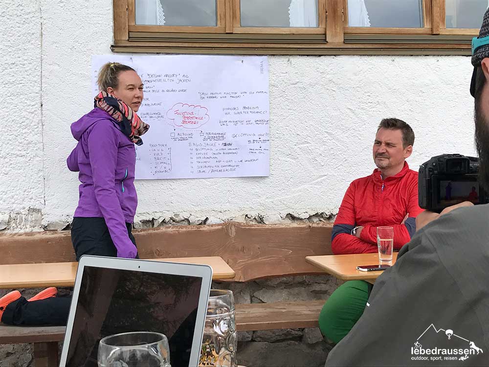 Ergebnispräsentation Sympatex Hackathon