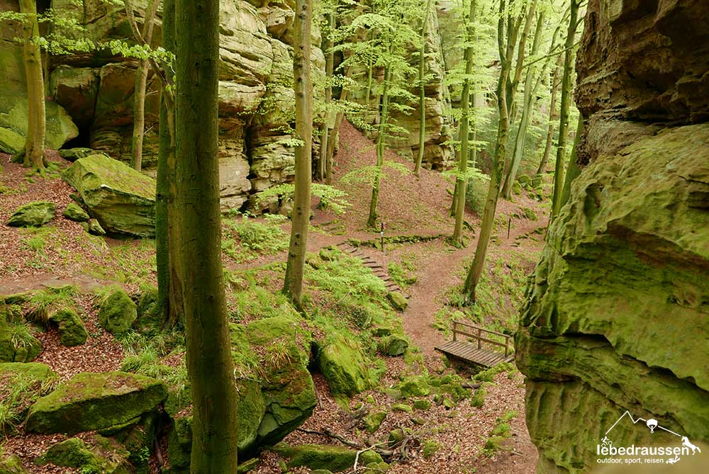 Felsen bei der Teufelsinsel