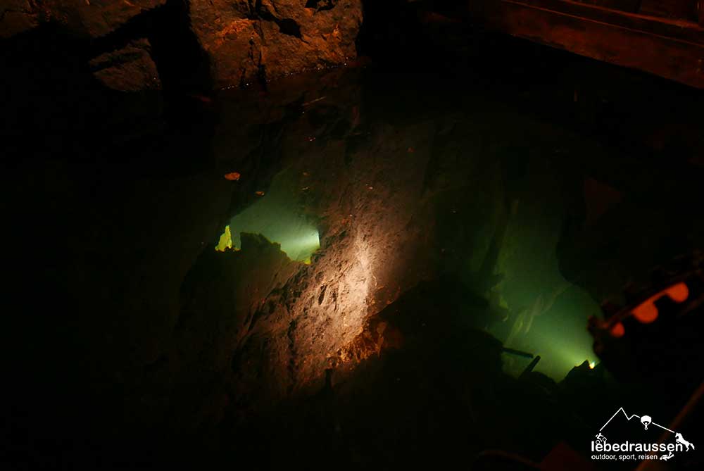 Wasser im Kupferbergwerk Düppenweiler