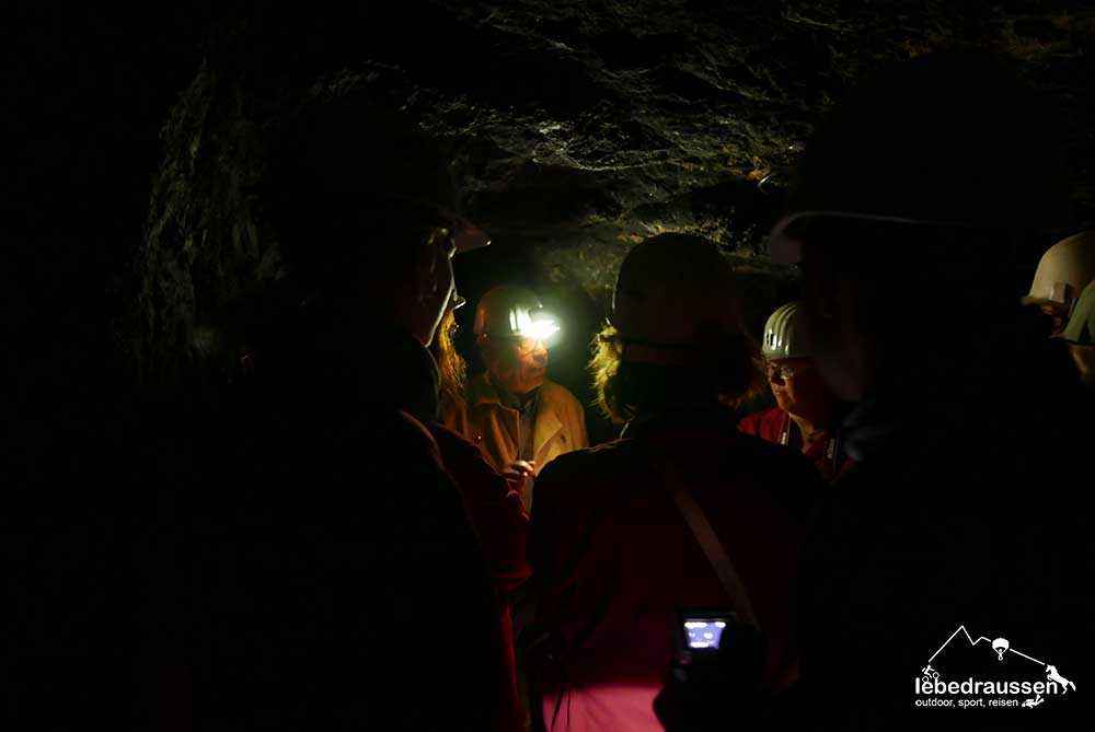 Führung Untertage im Kupferbergwerk Düppenweiler