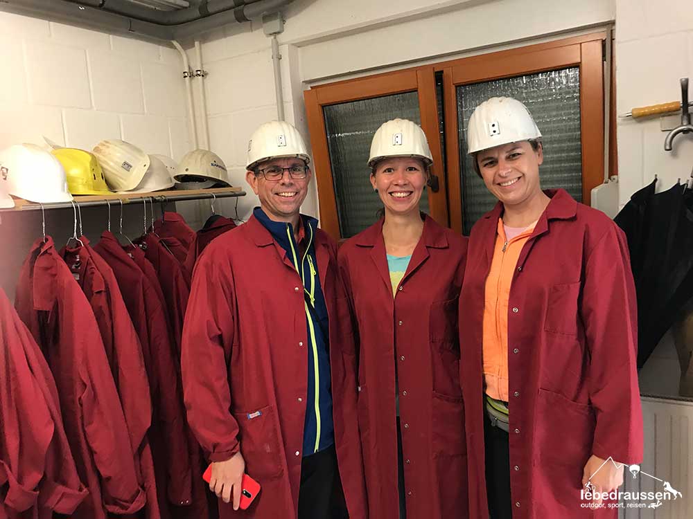 Sicherheitsausrüstung Kupferbergwerk Düppenweiler