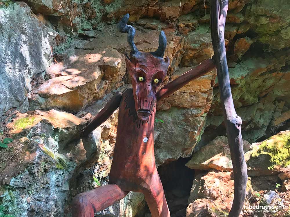 Die Teufelsskulptur