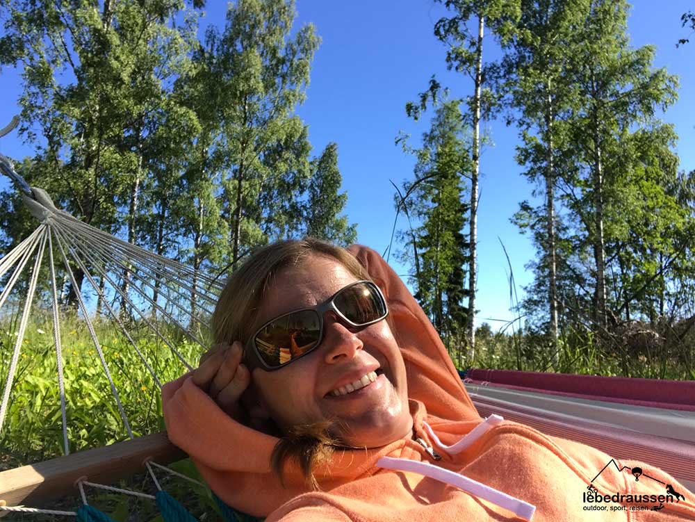 Relaxen in der Hängematte