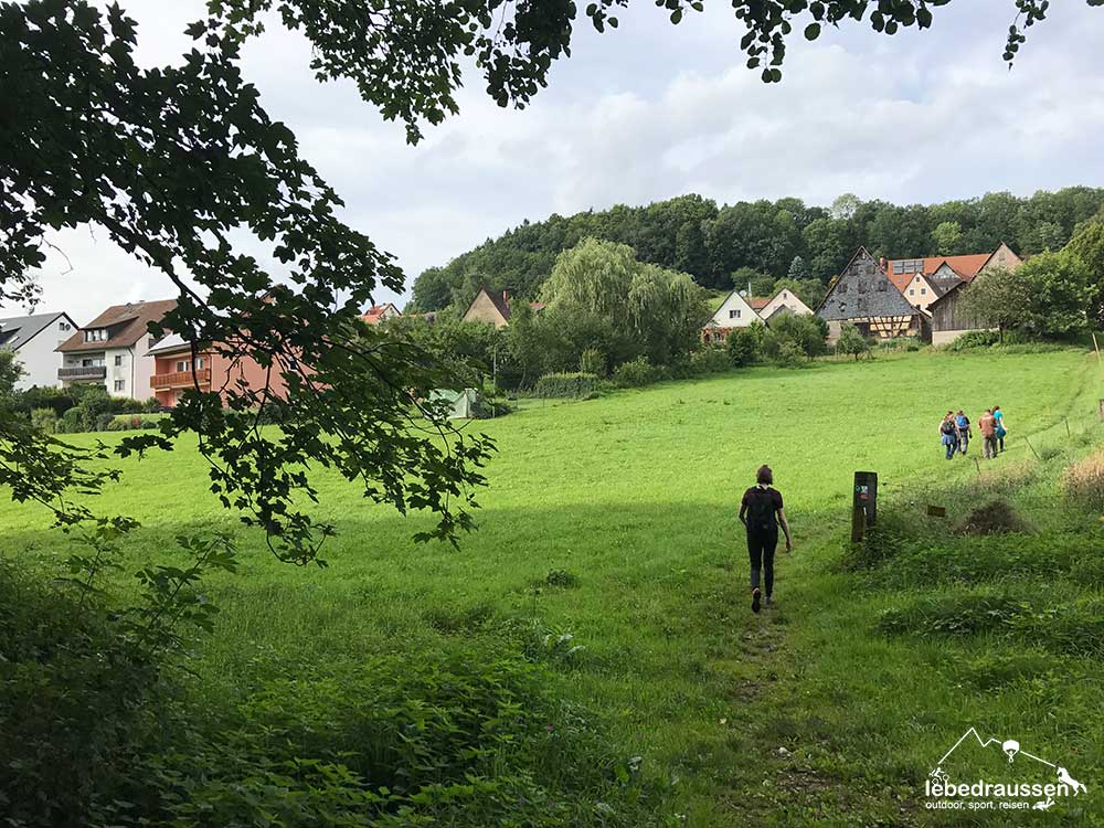 Wanderung auf dem Fränkischen Gebirgsweg
