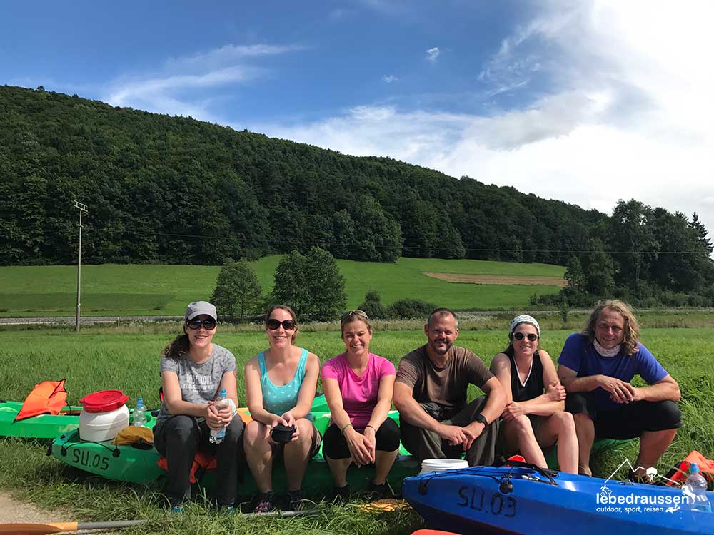 Outdoorblogger nach der Kajaktour