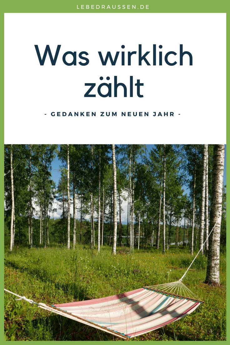 Was wirklich zählt