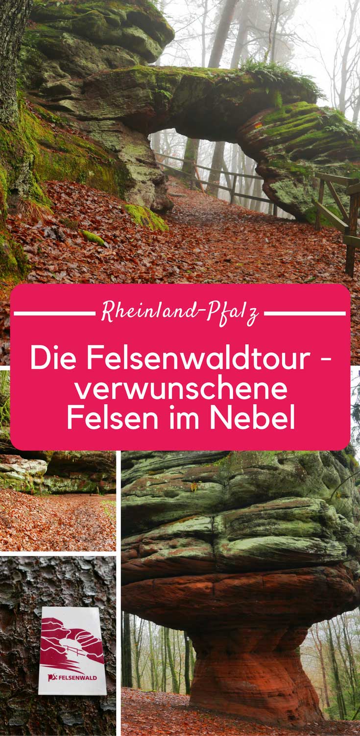 Pinterest-Grafik: Rheinland-Pfalz Felsenwaldtour