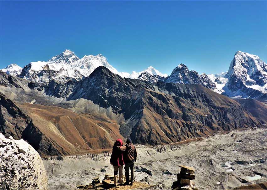 Eva und Jan in Nepal