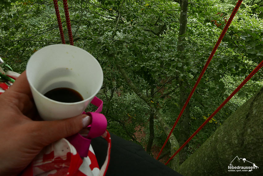 Kaffee im Baum
