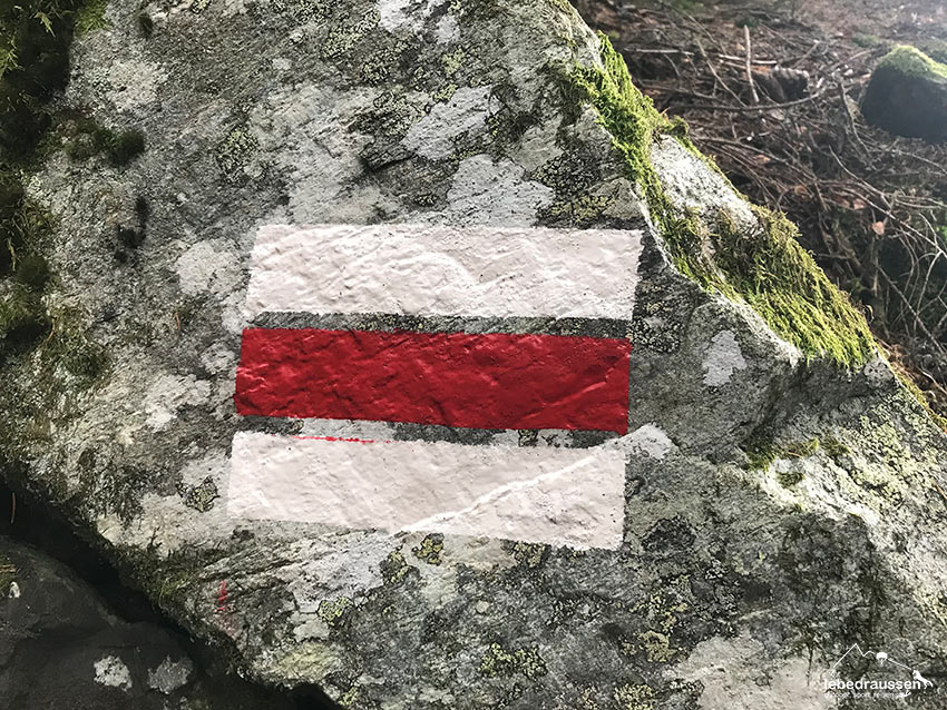 Wanderzeichen Wormser Höhenweg