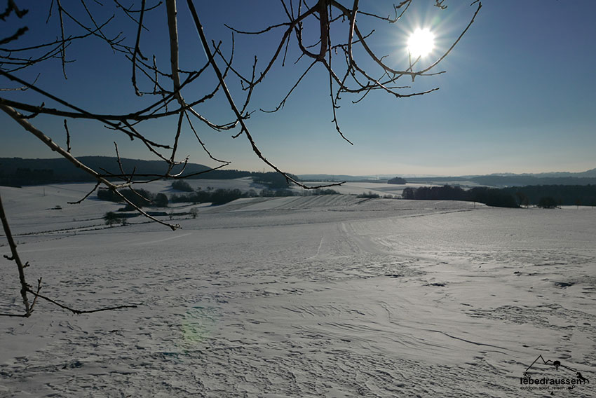 Schneelandschaft Saarland