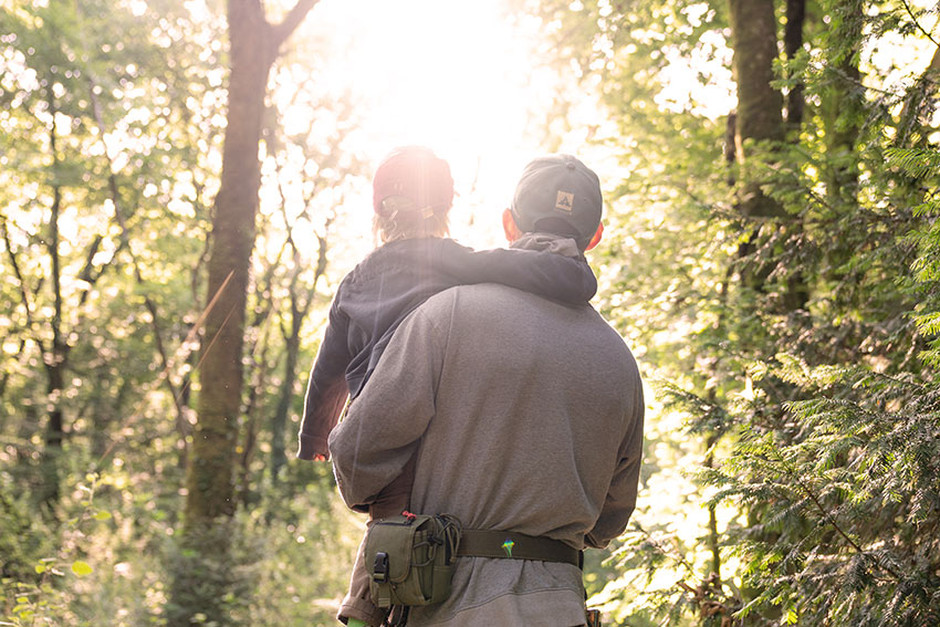 Wildnispädagogik Ausbildung für Kinder